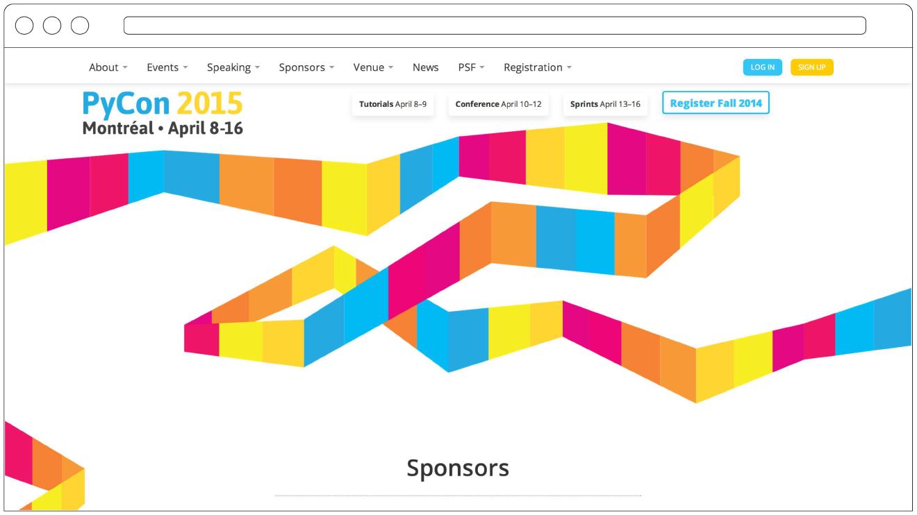 Website Redesign for PyCon 2015 | Caktus Group